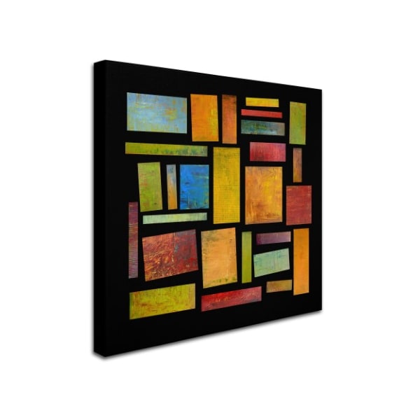 Michelle Calkins 'Building Blocks Four' Canvas Art,18x18